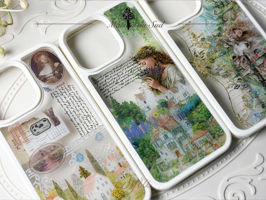Maison du Sud • Vintage Collage Phone Case