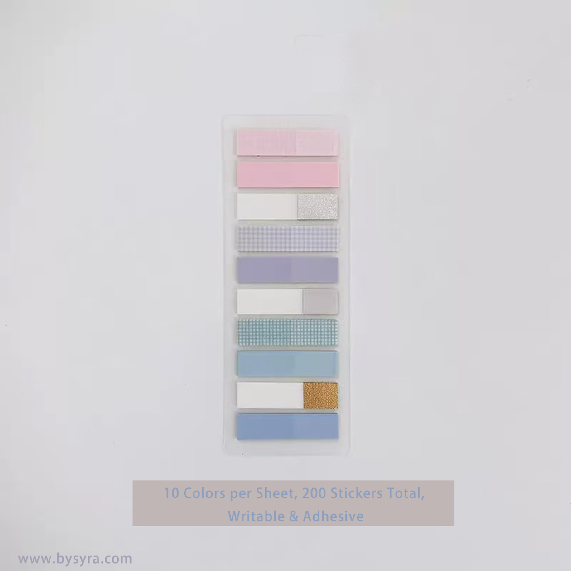 Onglets d'index rechargeables PET vintage