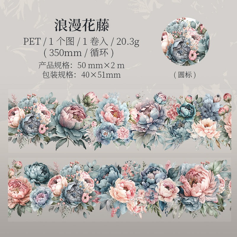Ruban PET série Blooming Seasons — 2M