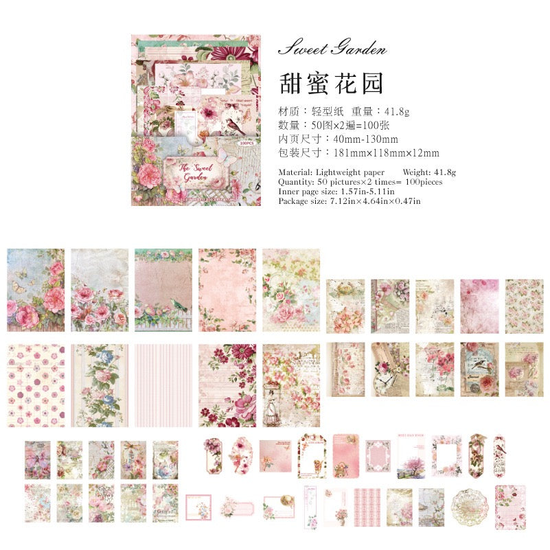 Rural Post Office Series Material Pack — 100PCS