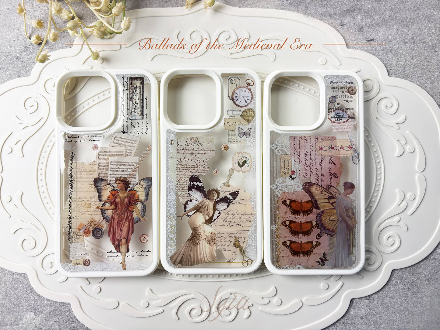 Ballads of the Medieval Era • Vintage Collage Phone Case