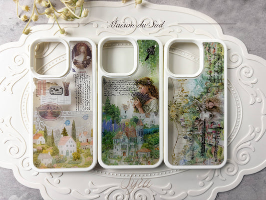 Maison du Sud • Vintage Collage Phone Case