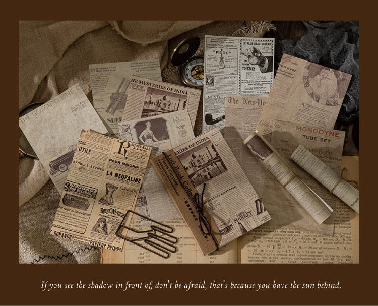 Papier matériel de la série Attic Book Collection — 60 feuilles