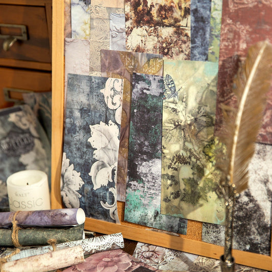 Mottled Years Material Paper – 24 Sheets