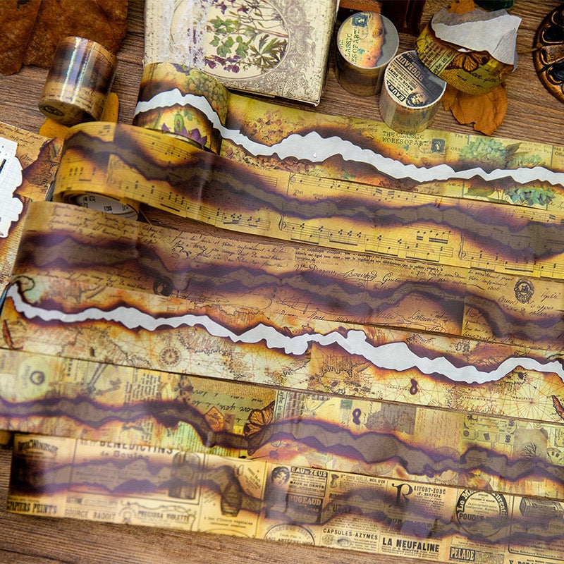 Fissures de mémoire Washi Paper Tape Washi Tape — 2M