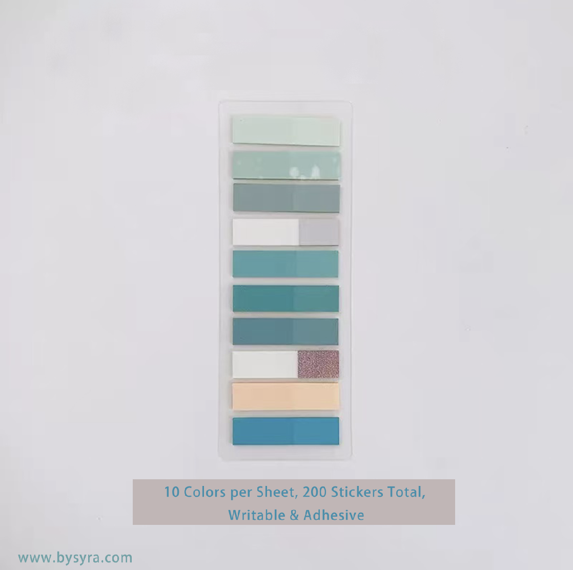 Onglets d'index rechargeables PET vintage