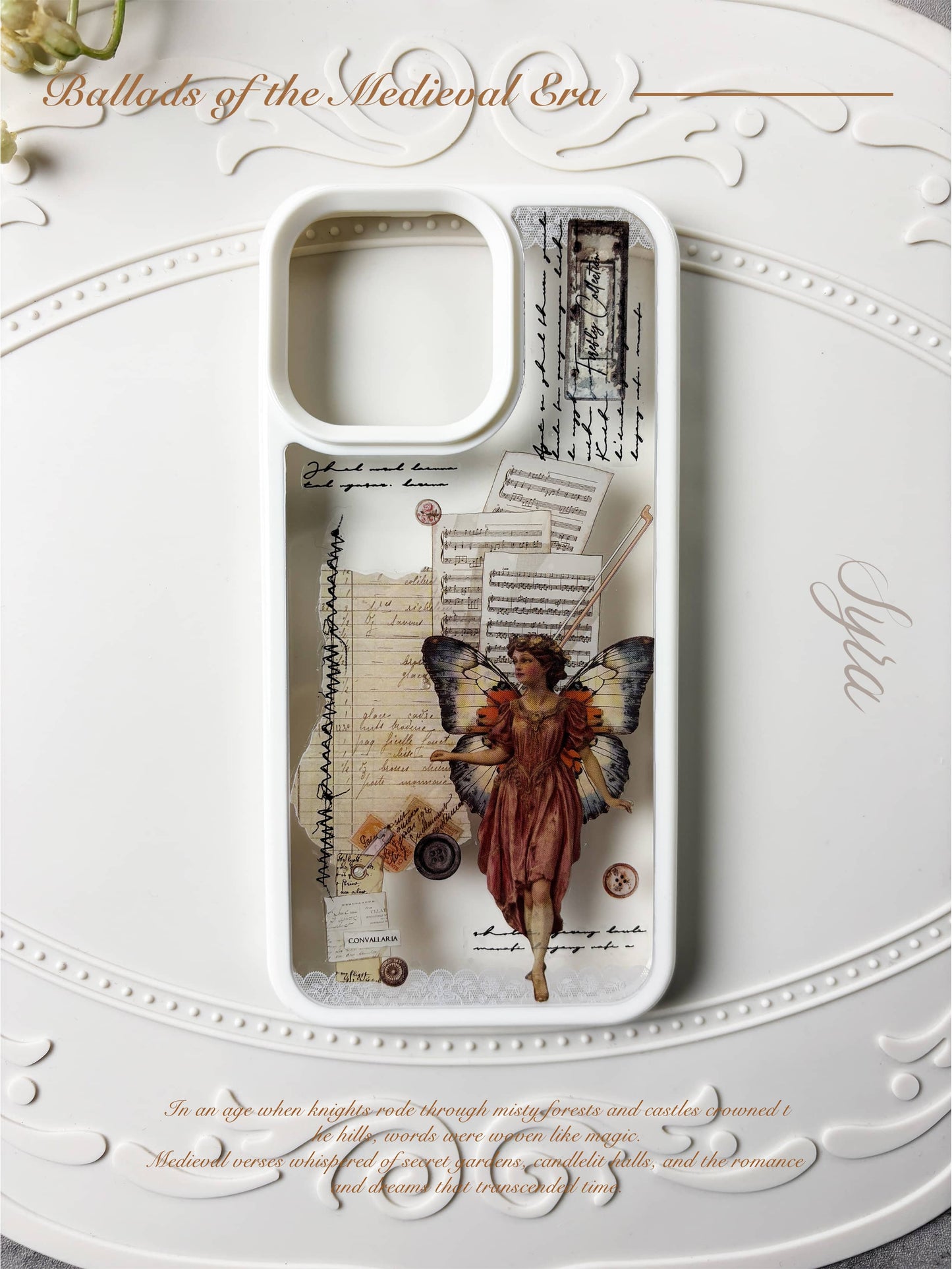 Ballads of the Medieval Era • Vintage Collage Phone Case