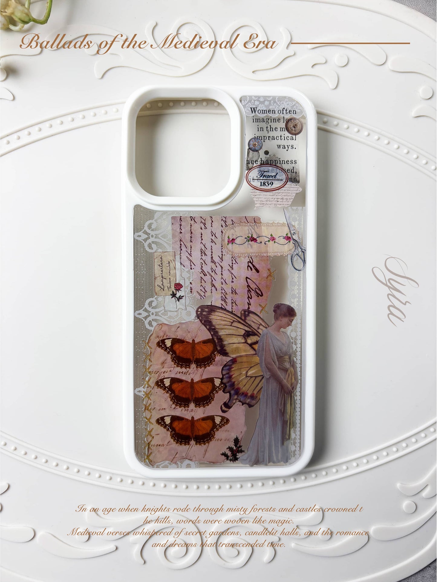 Ballads of the Medieval Era • Vintage Collage Phone Case