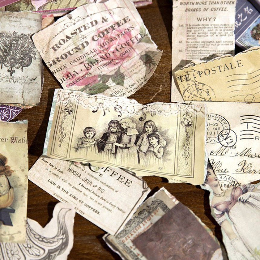 Blooming Series Double-Sided Material Journal — 40 Sheets