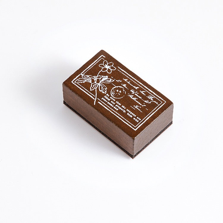 Timbres en bois de la série Time Rewind