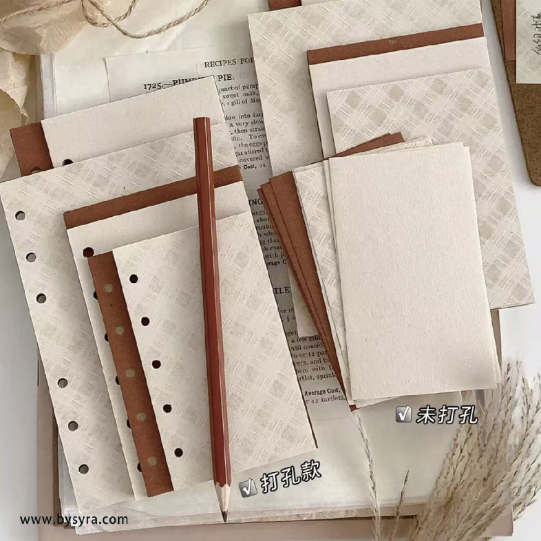 Papier spécial Cappuccino A6 — 15 feuilles