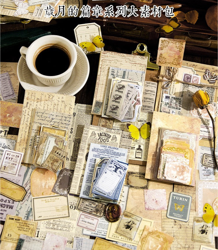 Chapters of Time Series Large Craft Pack — 100PCS