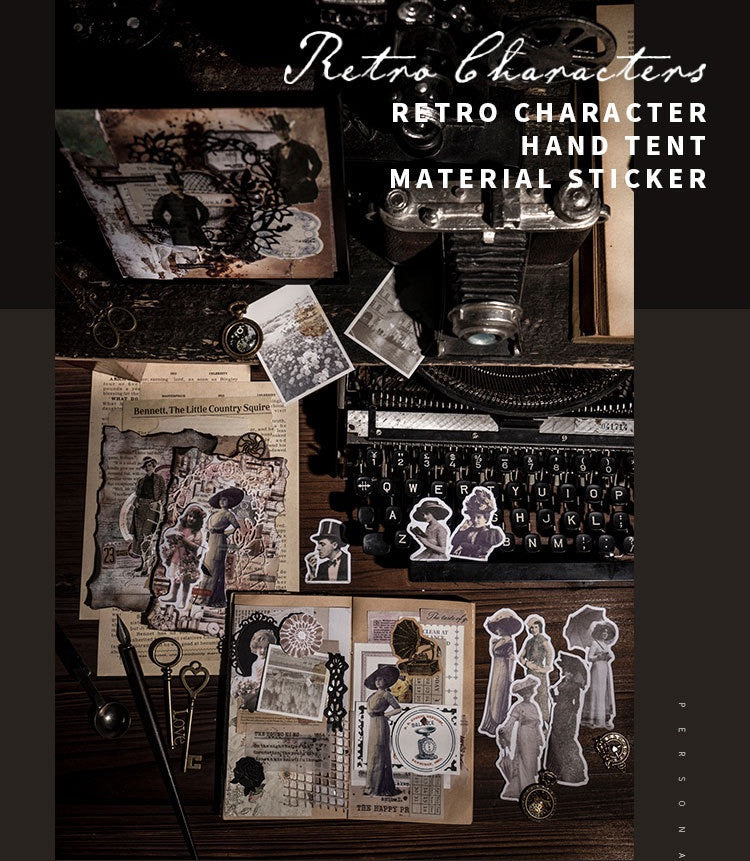 Character Notes · Memoir Series Washi Sticker – 30PCS