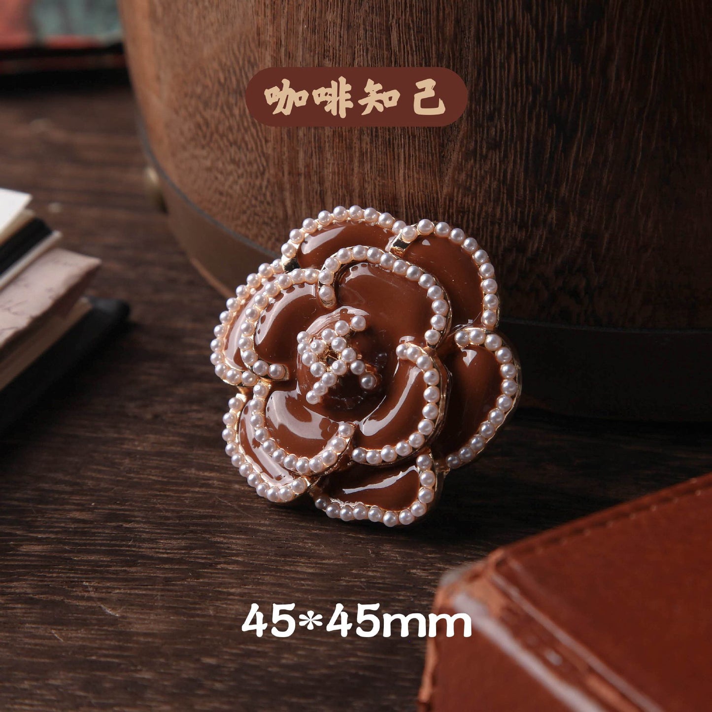 Clip de planificateur de la série Camellia Beauty