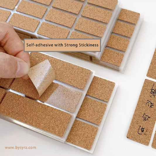Cork Sticky Notes