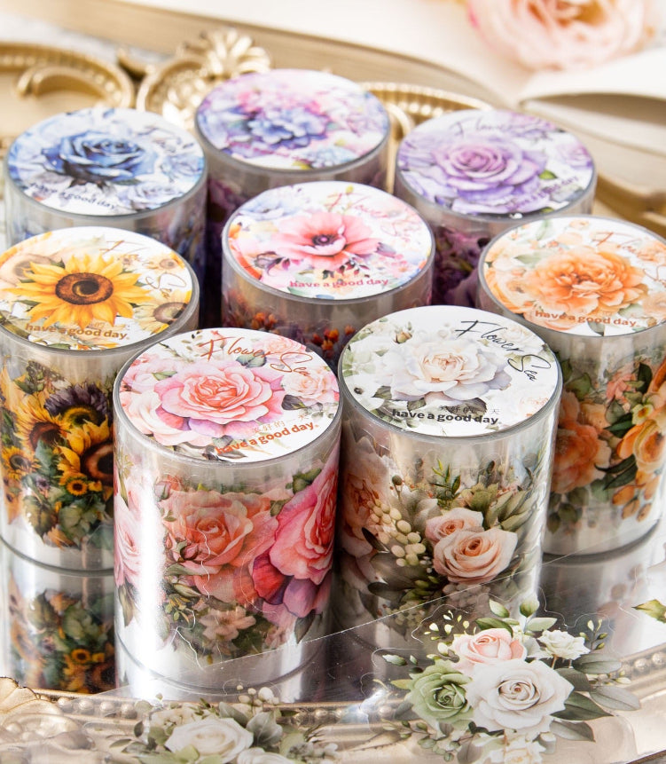 Encountering the Sea of Flowers Series PET Sticker — 2M