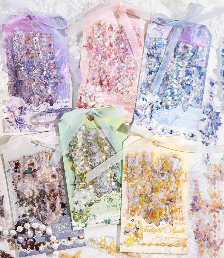 Endless Dream Series PET Long Sticker Pack — 20 Sheets