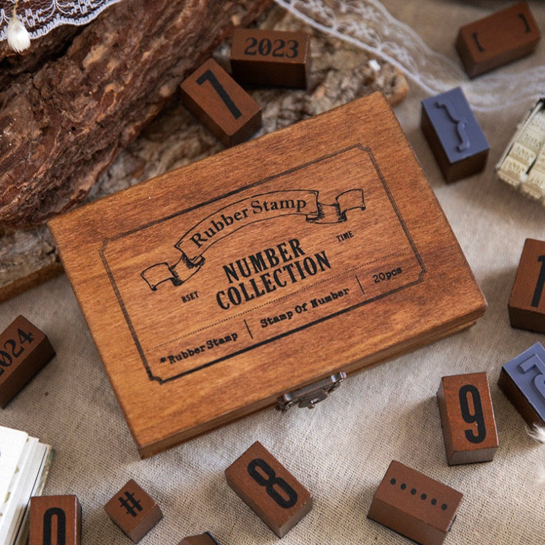 Engraved Time Series Stamp Set