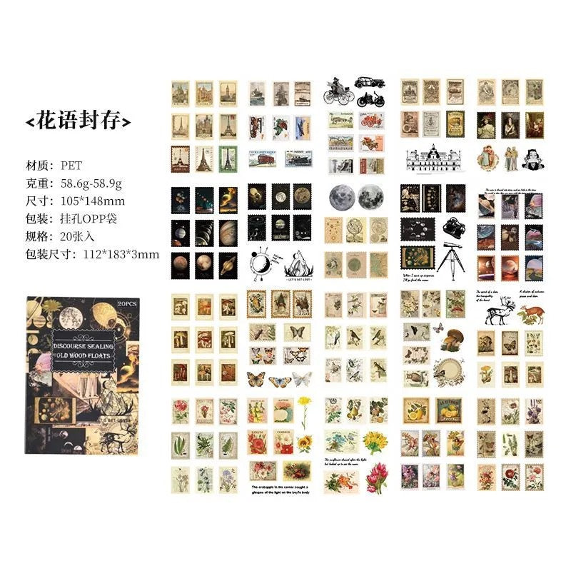 Floating_Old_Wood_Series_PET_Sticker_Book