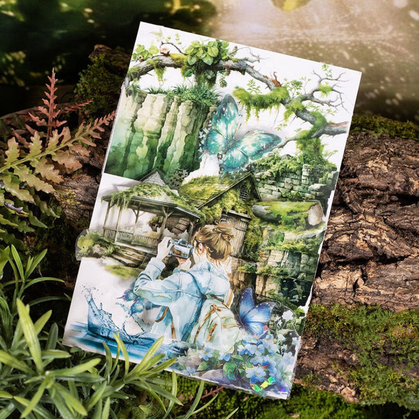 Forest Moss Series PET Tape — 2M