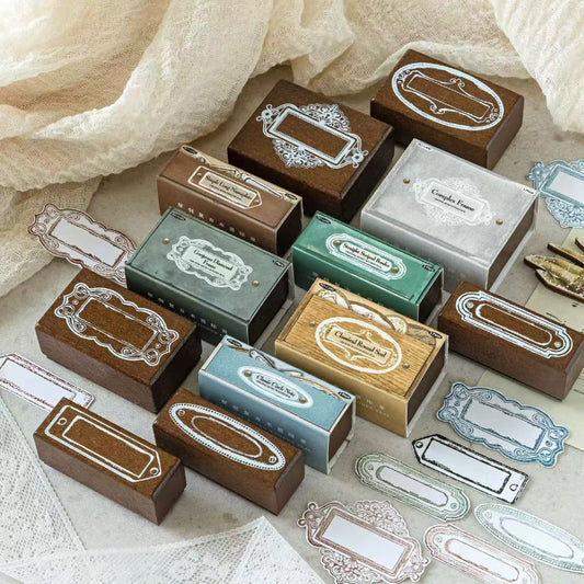 Frame Archive Room Series Wooden Stamps
