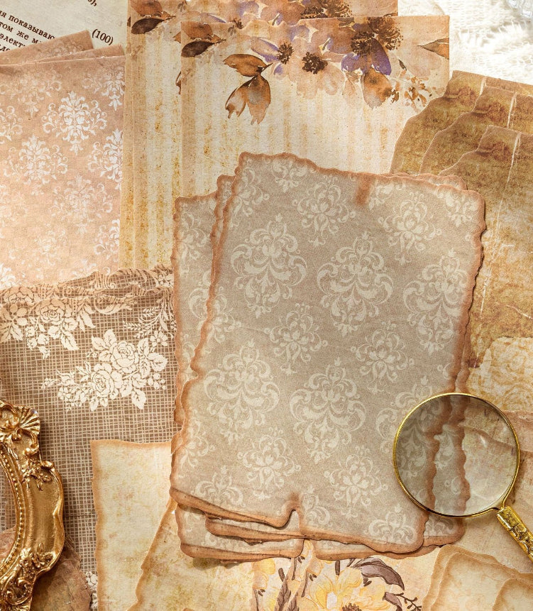 Gentle Breeze Series: Gradient Material Paper — 30 Sheets