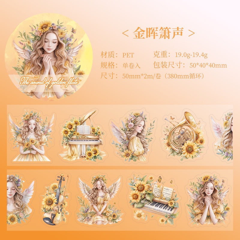 Melody & Fairy Trace Series: Character PET Tape — 2M