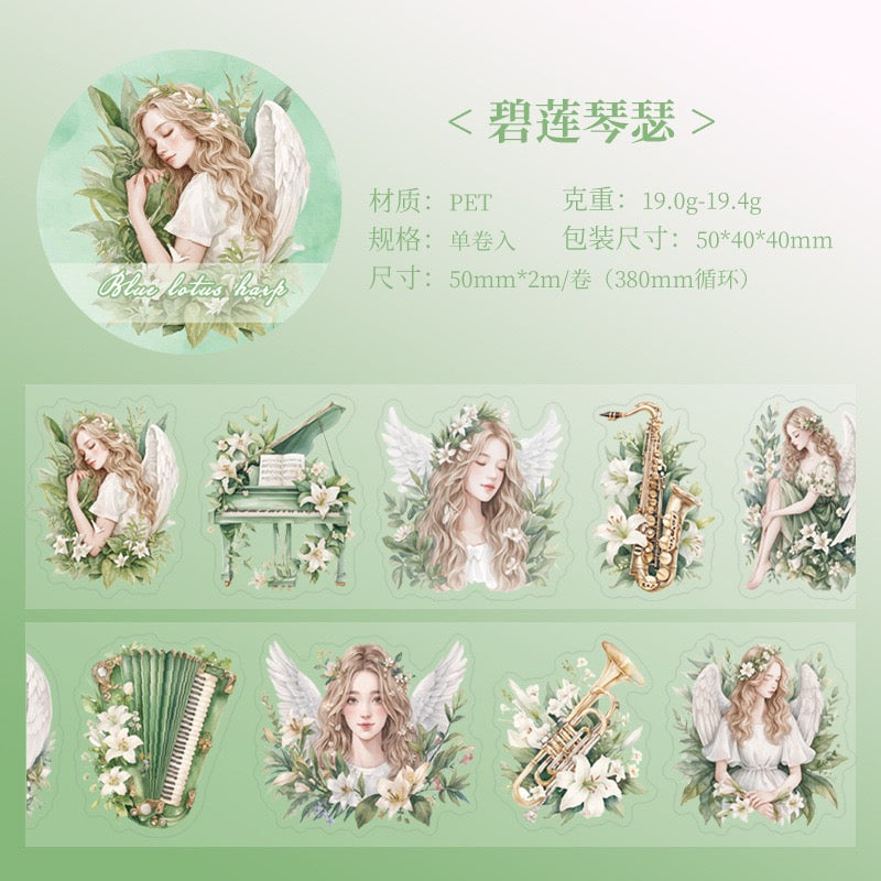 Melody & Fairy Trace Series: Character PET Tape — 2M