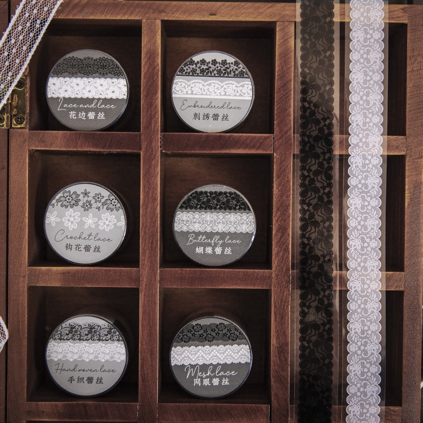 Lace Lover Series PET Stickers — 2M