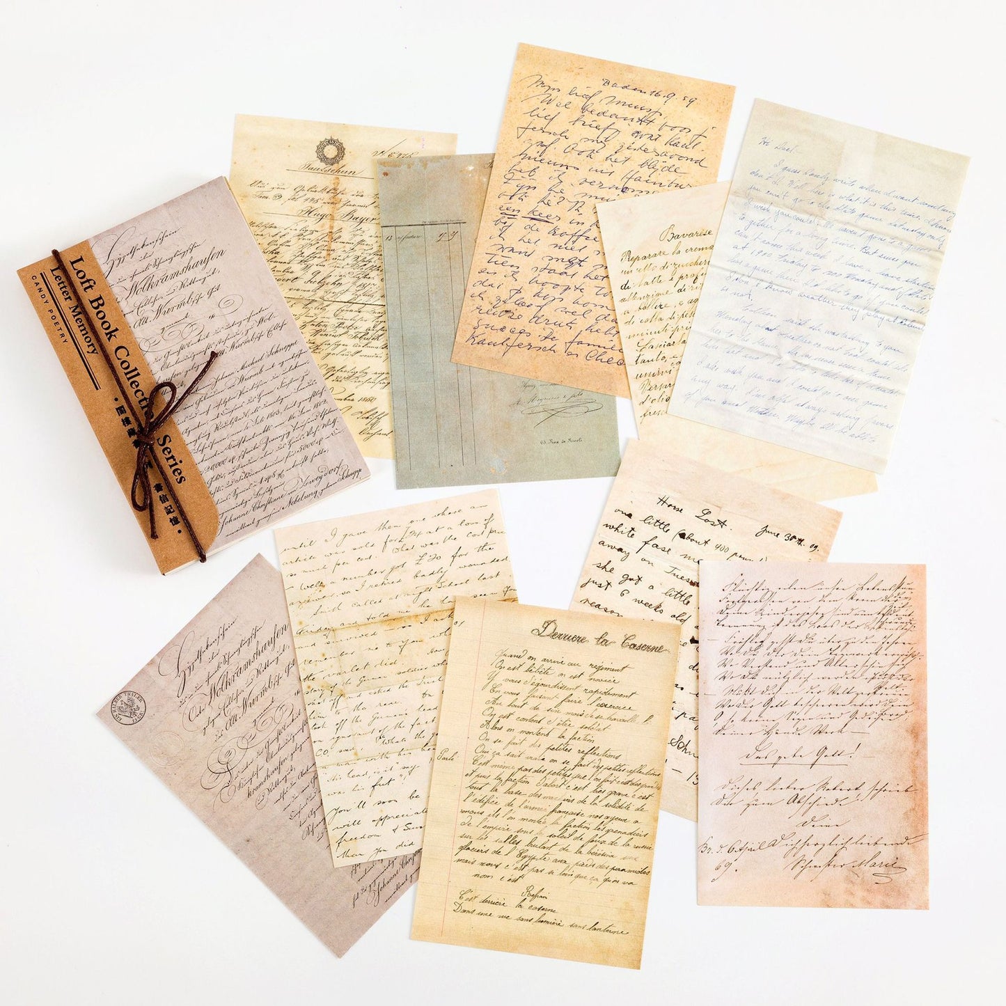 Papier matériel de la série Attic Book Collection — 60 feuilles