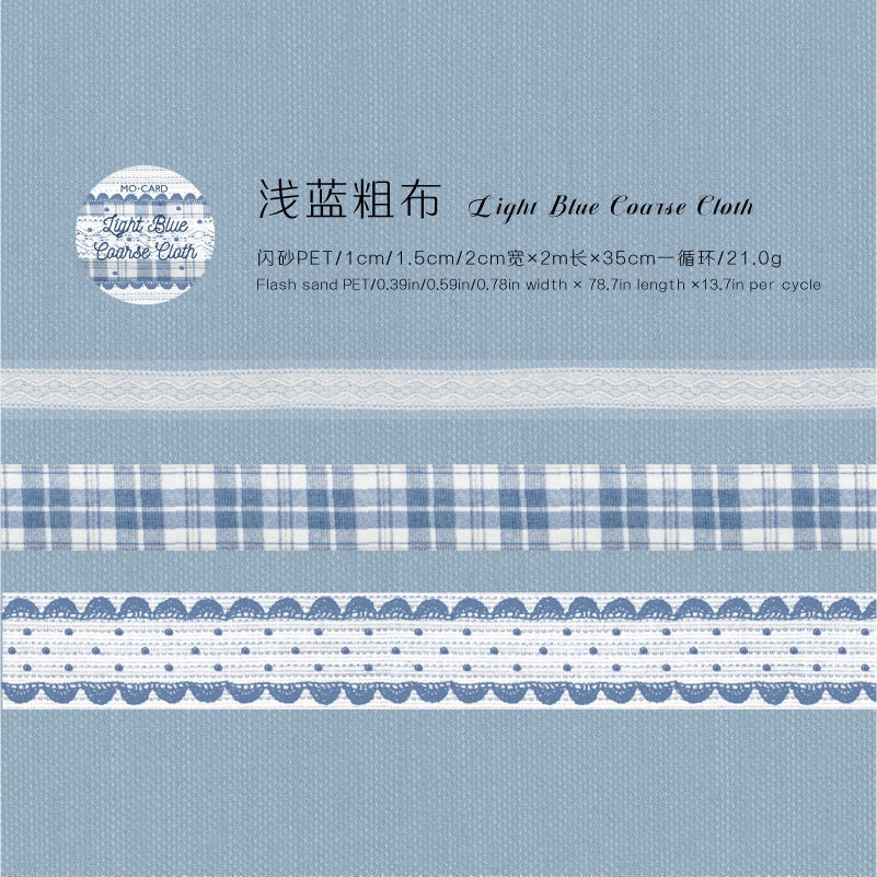 Handmade Lace Series PET Stickers — 2M