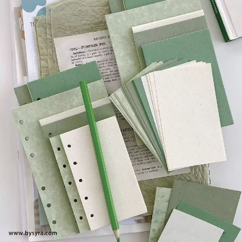 Lime Matcha A6 Specialty Paper — 20 Sheets