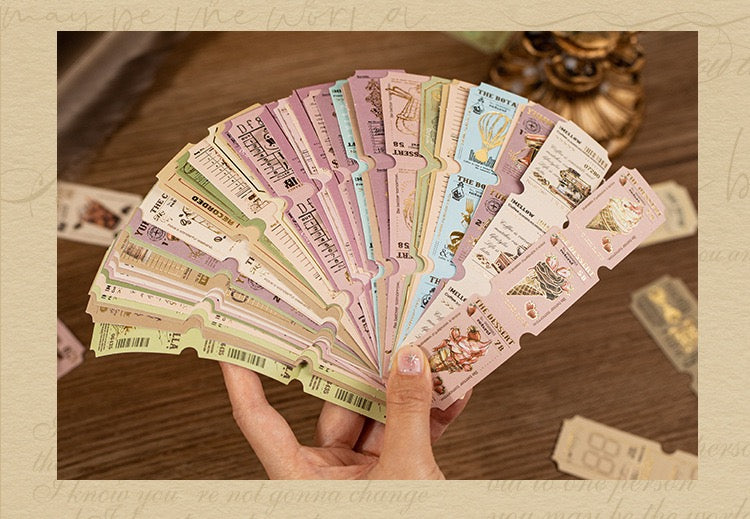 Manchester Memories Series: Receipt Sticker Pack — 40PCS