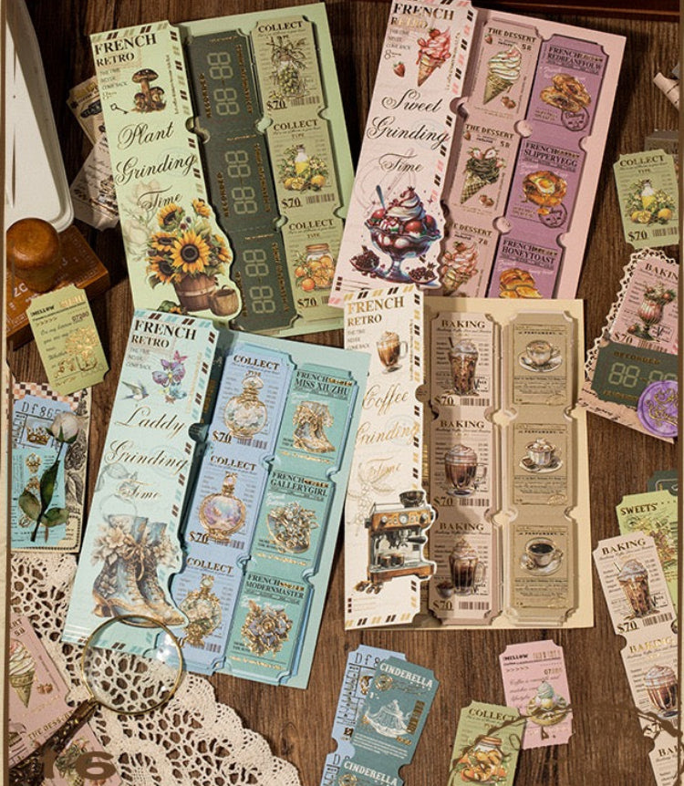 Manchester Memories Series: Receipt Sticker Pack — 40PCS