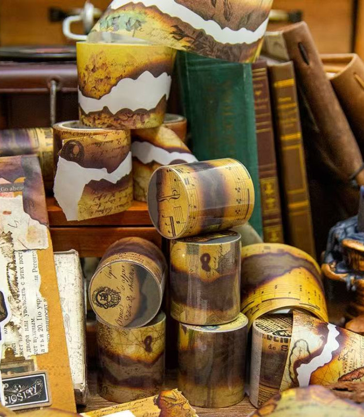 Fissures de mémoire Washi Paper Tape Washi Tape — 2M