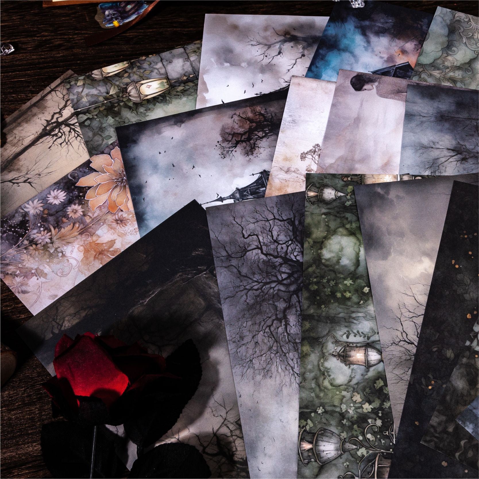 Night_charm_series_material_paper_30_Sheets