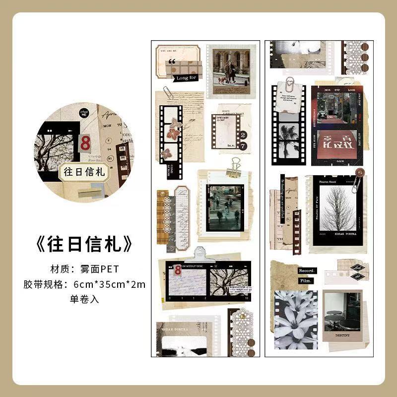 Imagery Poetry Series: Matte PET Tape — 2M