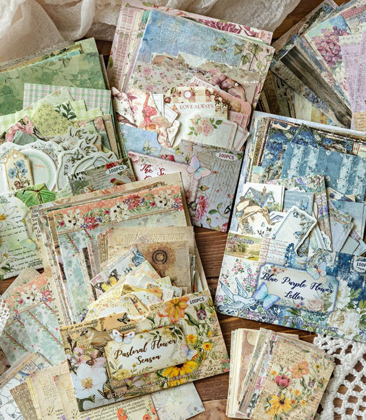 Rural Post Office Series Material Pack — 100PCS