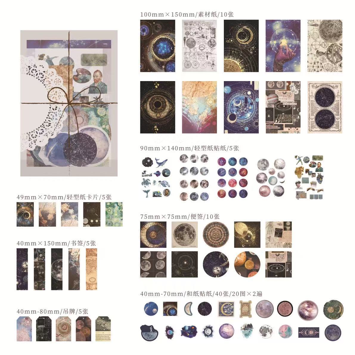 Specimen Collection Series Material Pack — 80 Sheets