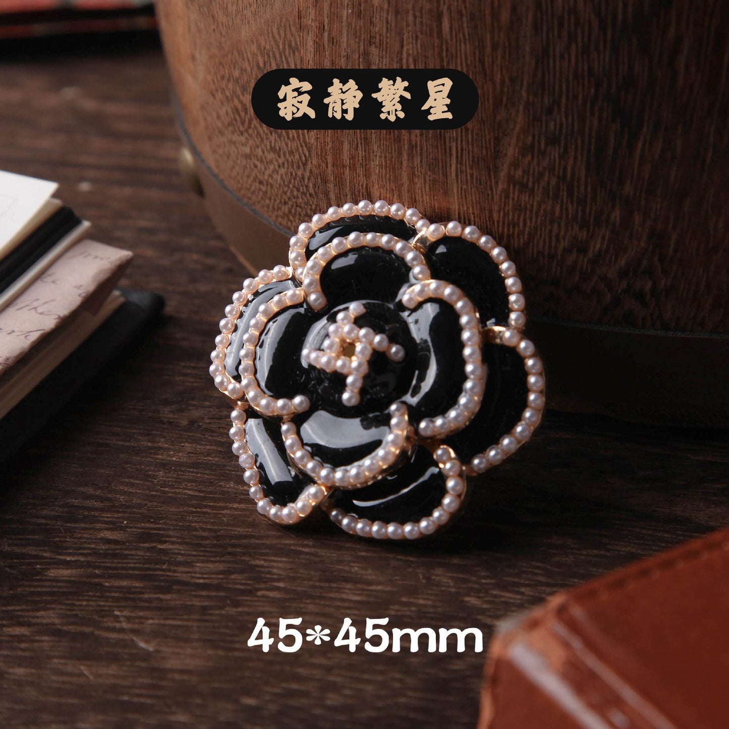 Clip de planificateur de la série Camellia Beauty