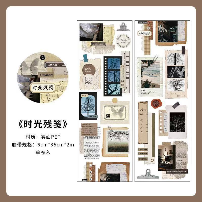 Imagery Poetry Series: Matte PET Tape — 2M