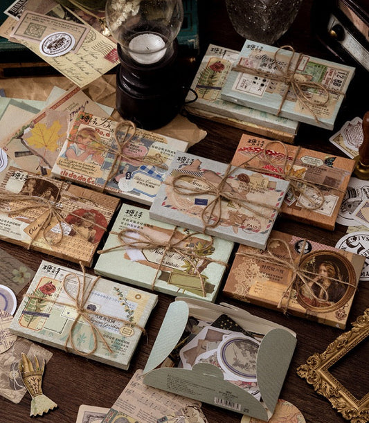 Kit de collage de la série Vintage Memories Room — 60 pièces