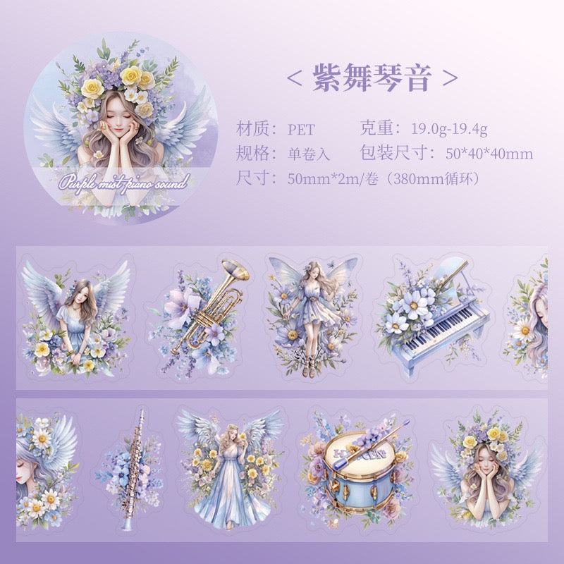 Melody & Fairy Trace Series: Character PET Tape — 2M