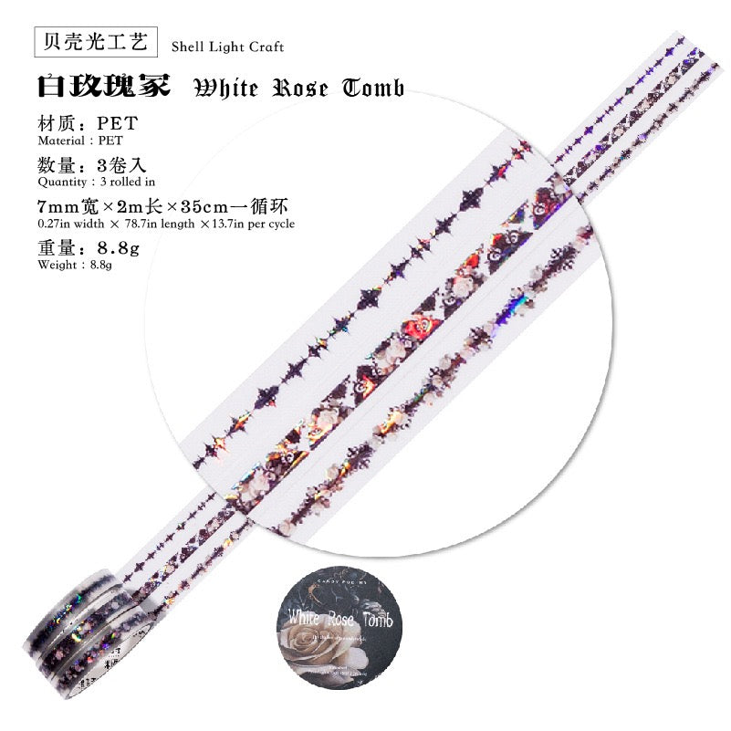 Ensemble de rubans PET série Nether Night Shadows — 2M