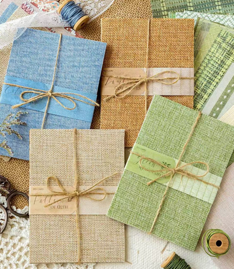 Woven Vines Series Material Paper — 24 Sheets